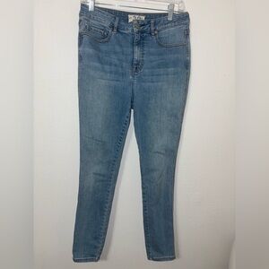 Free People We The Free Light Blue Skinny Jeans CRVY 29